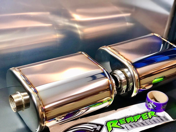 Reaper Engineering Single Inlet/Outlet Big Bertha Mufflers