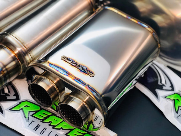 Reaper Engineering  Twin/Single 6" x 10" Demon Flow Mufflers