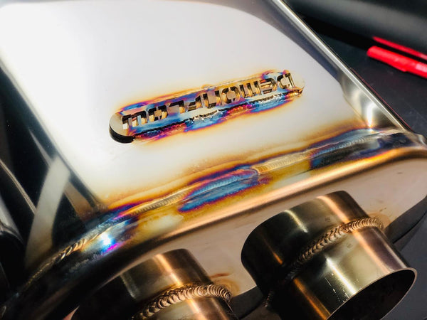 Reaper Engineering  Twin/Twin 6" x 10" Demon Flow Mufflers