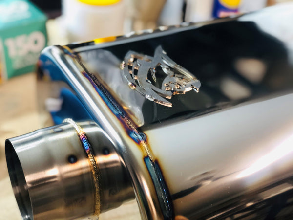 Reaper Engineering Single Inlet 6" x 10" Demon Flow Mufflers