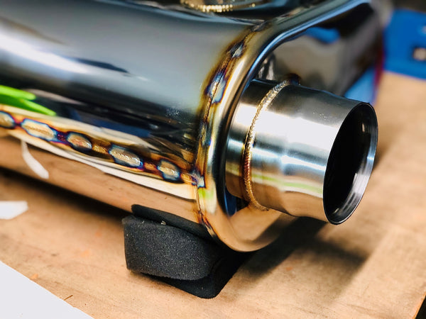 Reaper Engineering Single Inlet 6" x 10" Demon Flow Mufflers