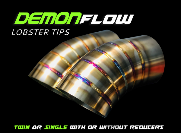 Lobster Dump Tip 3", 3.5", 4", 4.5" or 5".