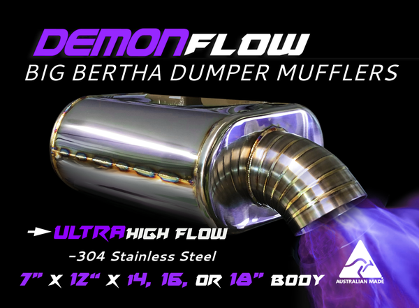 Reaper Engineering Single Inlet Big Bertha Dumper Mufflers