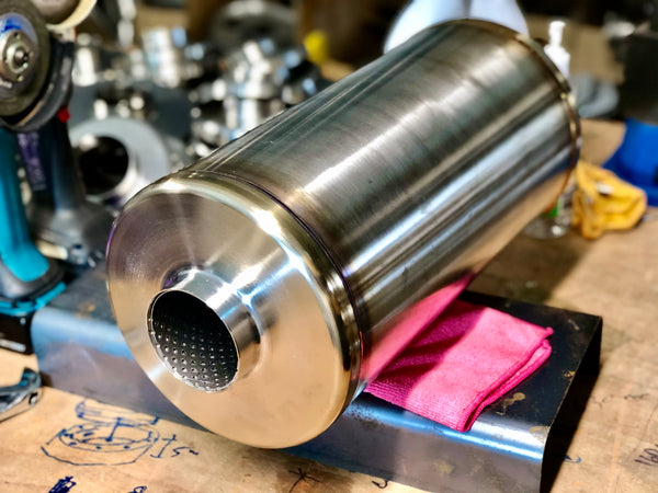 Demon Flow Series 4.0 Customisable BIG BERTHA Barrel Muffler.