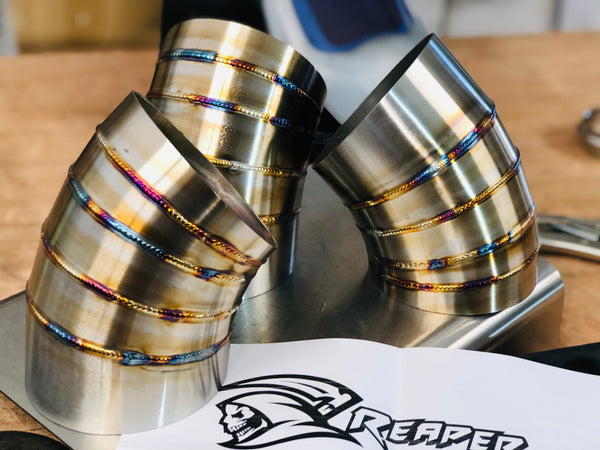 Reaper Engineering Single Inlet Big Bertha Twin Dumper Mufflers