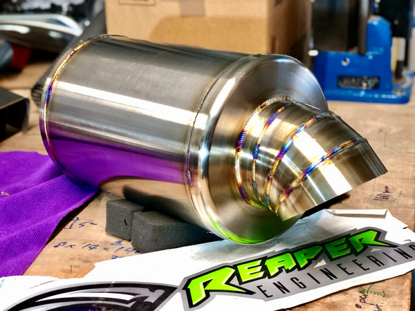 Demon Flow Series 4.0 Customisable BIG BERTHA Barrel Dumper Muffler.