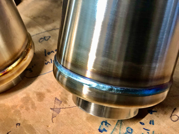 Demon Flow Series 4.0 Customisable Round Barrel Muffler/Resonator.