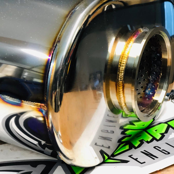 Reaper Engineering Single Inlet Big Bertha Twin Dumper Mufflers